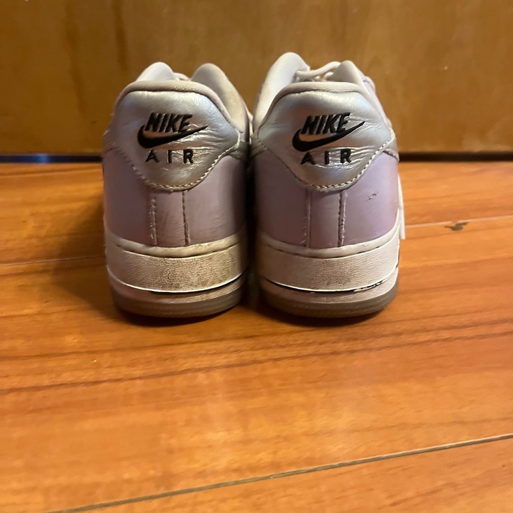 Purple Air Force ones